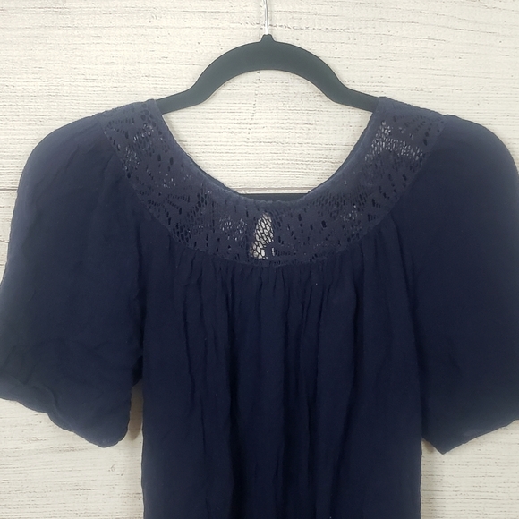 Motherhood Maternity, Women's, Navy Blue Blouse, Size Small - Picture 3 of 12